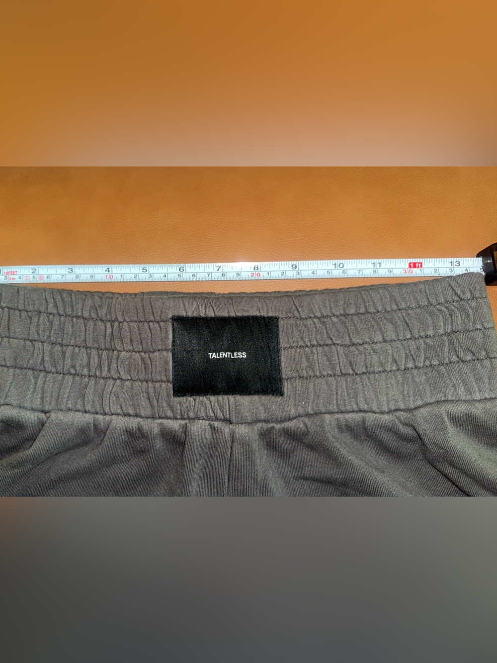 Immaculate Talentless Gray Boxing Shorts Premium Fleece Lounge Shorts Medium - Picture 8 of 9